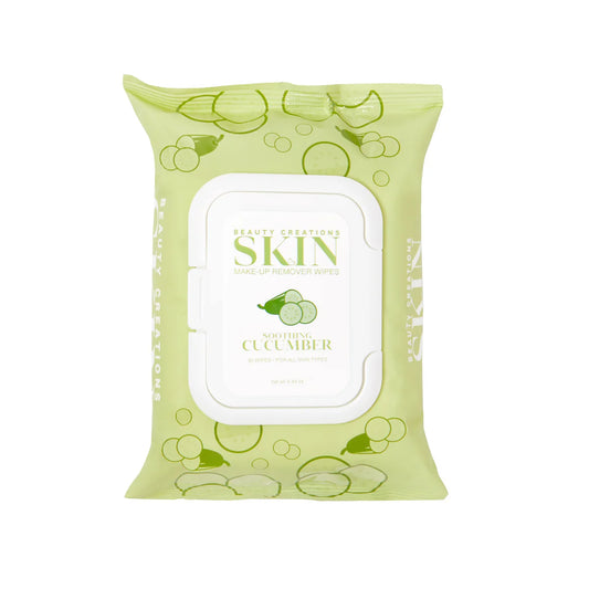 CUCUMBER SOOTHING MAKEUP REMOVER WIPES